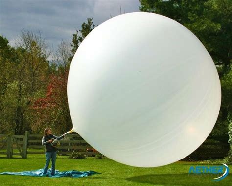 really big balloons.